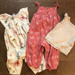 9M spring rompers